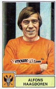Cromo Alfons Haagdoren - Football Belgium 1972-1973 - Panini