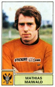 Sticker Mathias Maiwald - Football Belgium 1972-1973 n. 215 - Panini