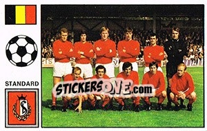 Cromo Team photo - Football Belgium 1972-1973 - Panini