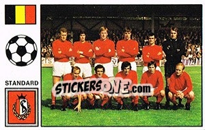 Sticker Team photo - Football Belgium 1972-1973 n. 218 - Panini