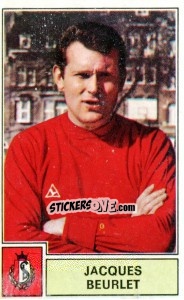 Figurina Jacques Beurlet - Football Belgium 1972-1973 n. 220 - Panini