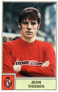 Sticker Jean Thissen - Football Belgium 1972-1973 - Panini