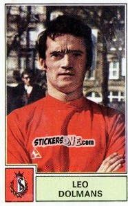 Cromo Leo Dolmans - Football Belgium 1972-1973 - Panini