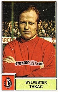 Figurina Sylvester Takac - Football Belgium 1972-1973 - Panini