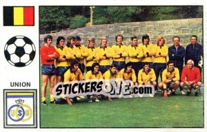 Figurina Team photo - Football Belgium 1972-1973 n. 233 - Panini