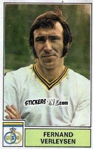 Sticker Fernand Verleysen - Football Belgium 1972-1973 - Panini