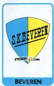 Figurina Badge (Beveren) - Football Belgium 1972-1973 - Panini