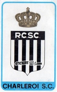 Sticker Badge (Charleroi S.C.) - Football Belgium 1972-1973 - Panini