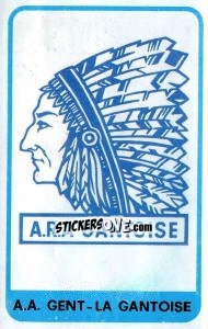 Sticker Badge (A.A. Gent) - Football Belgium 1972-1973 n. 252 - Panini
