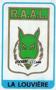 Sticker Badge (La Louviere) - Football Belgium 1972-1973 - Panini
