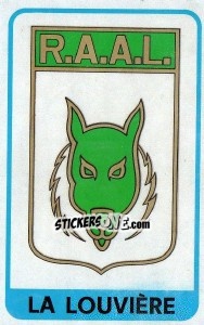 Cromo Badge (La Louviere) - Football Belgium 1972-1973 n. 253 - Panini
