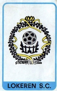 Sticker Badge (Lokeren S.C.) - Football Belgium 1972-1973 - Panini