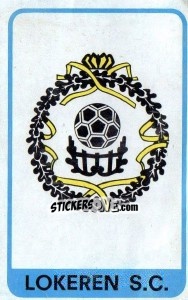 Sticker Badge (Lokeren S.C.) - Football Belgium 1972-1973 n. 254 - Panini