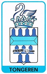 Figurina Badge (Tongeren) - Football Belgium 1972-1973 n. 259 - Panini