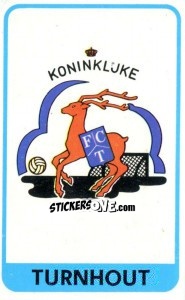 Sticker Badge (Turnhout) - Football Belgium 1972-1973 n. 260 - Panini