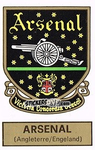 Sticker Badge (Arsenal) - Football Belgium 1972-1973 n. 263 - Panini