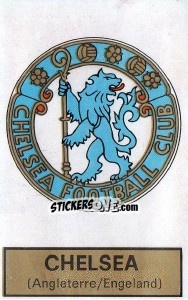 Cromo Badge (Chelsea) - Football Belgium 1972-1973 - Panini