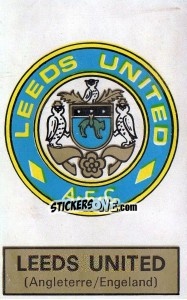Cromo Badge (Leeds United) - Football Belgium 1972-1973 - Panini