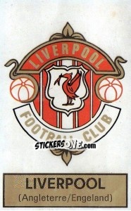 Sticker Badge (Liverpool) - Football Belgium 1972-1973 n. 266 - Panini