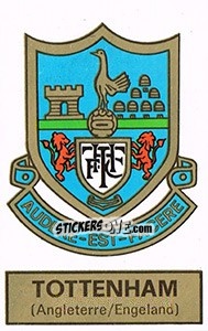 Sticker Badge (Tottenham Hotspur) - Football Belgium 1972-1973 n. 268 - Panini