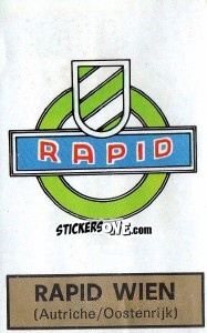 Sticker Badge (Rapid Wien) - Football Belgium 1972-1973 n. 269 - Panini