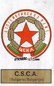Sticker Badge (C.S.C.A.) - Football Belgium 1972-1973 - Panini