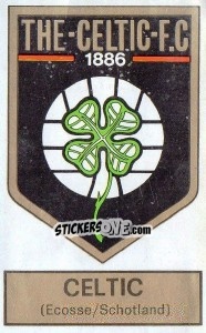 Sticker Badge (Celtic) - Football Belgium 1972-1973 - Panini