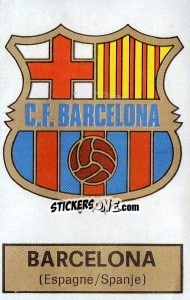 Sticker Badge (Barcelona) - Football Belgium 1972-1973 n. 274 - Panini