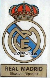 Sticker Badge (Real madrid) - Football Belgium 1972-1973 - Panini