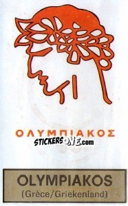 Sticker Badge (Olympiakos) - Football Belgium 1972-1973 - Panini