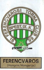 Cromo Badge (Ferencvaros) - Football Belgium 1972-1973 - Panini