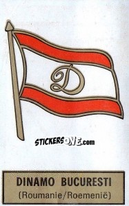 Sticker Badge (Dinamo Bucharest) - Football Belgium 1972-1973 n. 298 - Panini