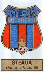Cromo Badge (Steaua) - Football Belgium 1972-1973 - Panini