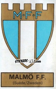 Cromo Badge (Malmo F.F.) - Football Belgium 1972-1973 - Panini