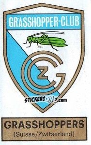 Sticker Badge (Grasshoppers) - Football Belgium 1972-1973 n. 301 - Panini