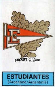 Sticker Badge (Estudiantes) - Football Belgium 1972-1973 n. 310 - Panini