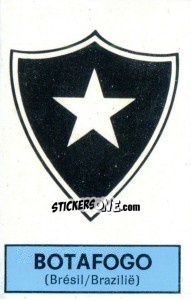 Figurina Badge (Botafogo) - Football Belgium 1972-1973 - Panini