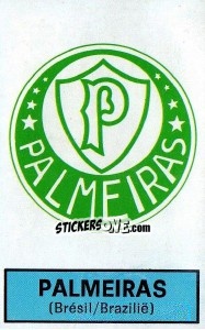 Figurina Badge (Palmeiras) - Football Belgium 1972-1973 - Panini