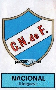 Cromo Badge (Nacional) - Football Belgium 1972-1973 - Panini