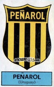Cromo Badge (Penarol) - Football Belgium 1972-1973 - Panini