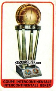 Sticker Intercontinental Cup - Football Belgium 1972-1973 - Panini