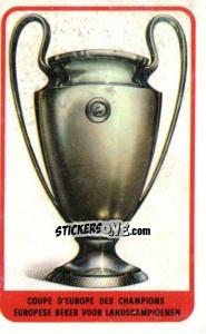 Sticker European Cup - Football Belgium 1972-1973 n. 356 - Panini