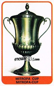 Cromo Mitropa Cup - Football Belgium 1972-1973 - Panini