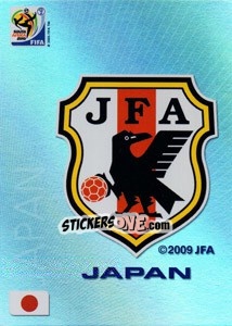 Sticker Japan - FIFA World Cup South Africa 2010. Premium cards n. 22 - Panini