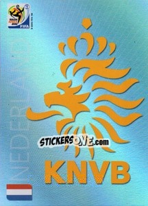 Sticker Nederland - FIFA World Cup South Africa 2010. Premium cards n. 26 - Panini