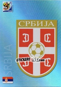 Cromo Srbija - FIFA World Cup South Africa 2010. Premium cards - Panini