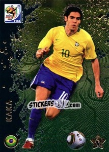 Cromo Kaká - FIFA World Cup South Africa 2010. Premium cards - Panini