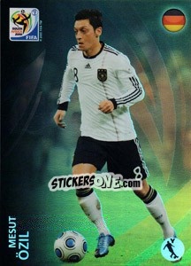 Sticker Mesut Özil - FIFA World Cup South Africa 2010. Premium cards n. 79 - Panini