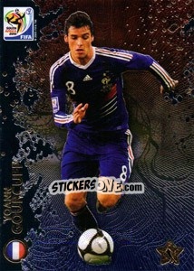 Sticker Yoann Gourcuff - FIFA World Cup South Africa 2010. Premium cards - Panini