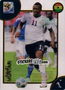 Figurina Sulley Muntari - FIFA World Cup South Africa 2010. Premium cards - Panini